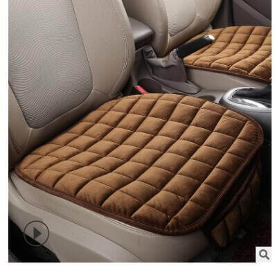 Plush Winter Car Seat Cushion – Warm, Non-Slip & Breathable