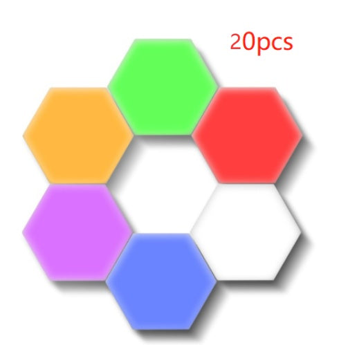 British Creative Honeycomb Modular Assembly Helios Touch Wall Lamp