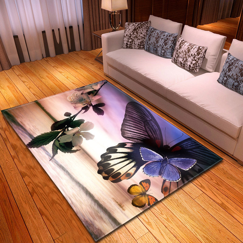 Butterfly Series Living Room Carpet Bedroom Dining Room Mat