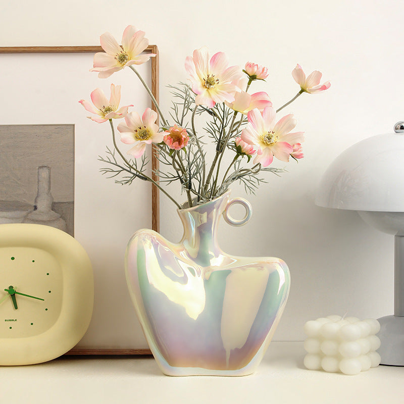 Elegant Ceramic Clavicle Vase - Modern Home Décor Piece