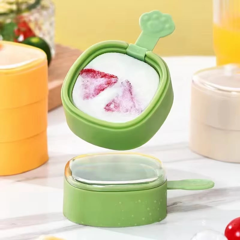 Ice Cream Popsicle Mold DIY Ice Cream Machine Homemade Ice Box with Plastic Stick Ice-Lolly Mold Ice Cube Tray Kitchen Gadgets