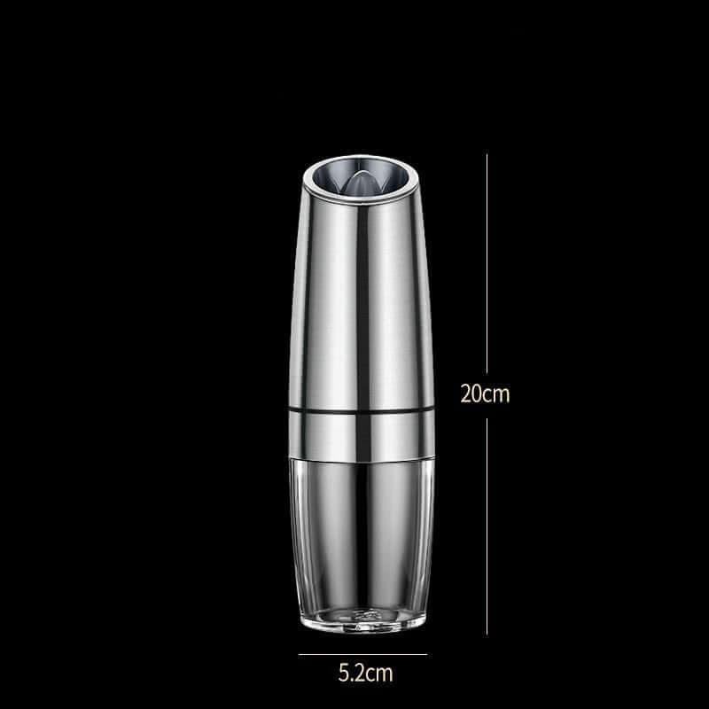 Rechargeable Electric Salt & Pepper Grinder – One-Handed, Adjustable & LED Lit!