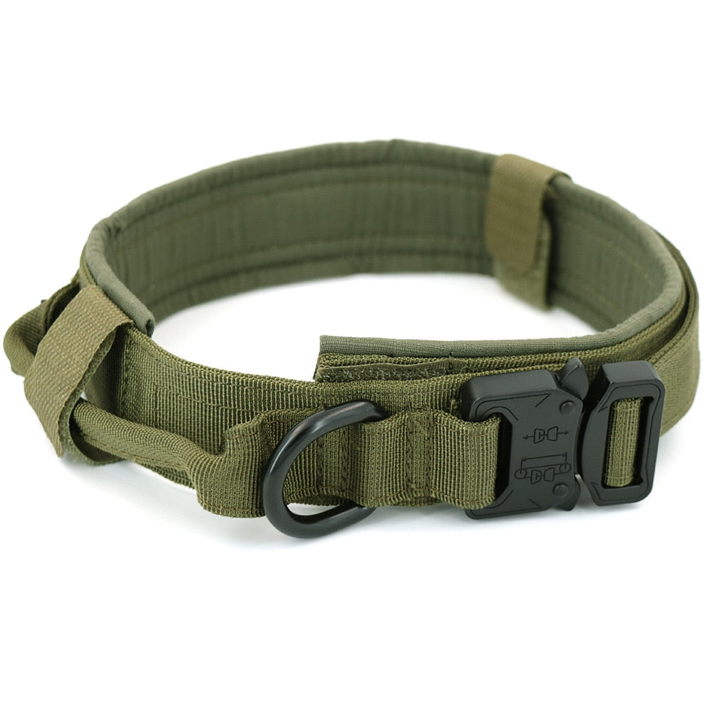 Heavy-Duty Tactical Dog Collar – Durable & Secure