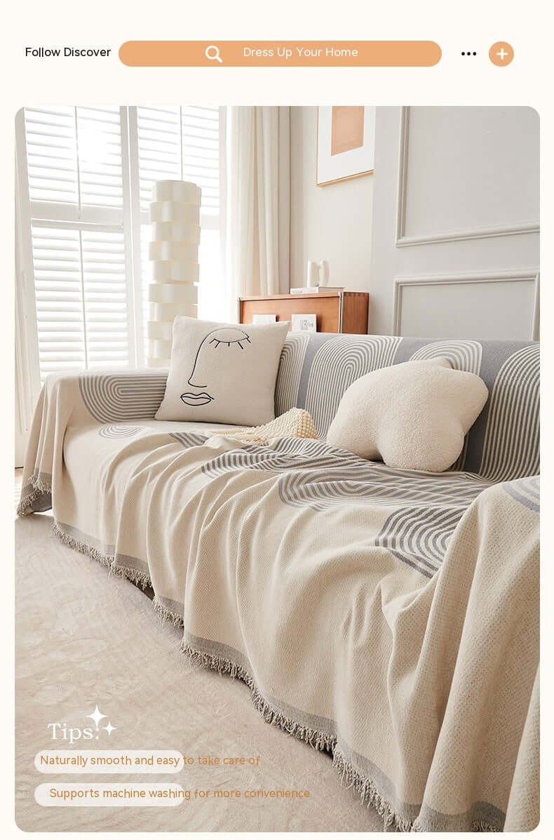 Universal Sofa Cover – Modern, Durable & Pet-Friendly
