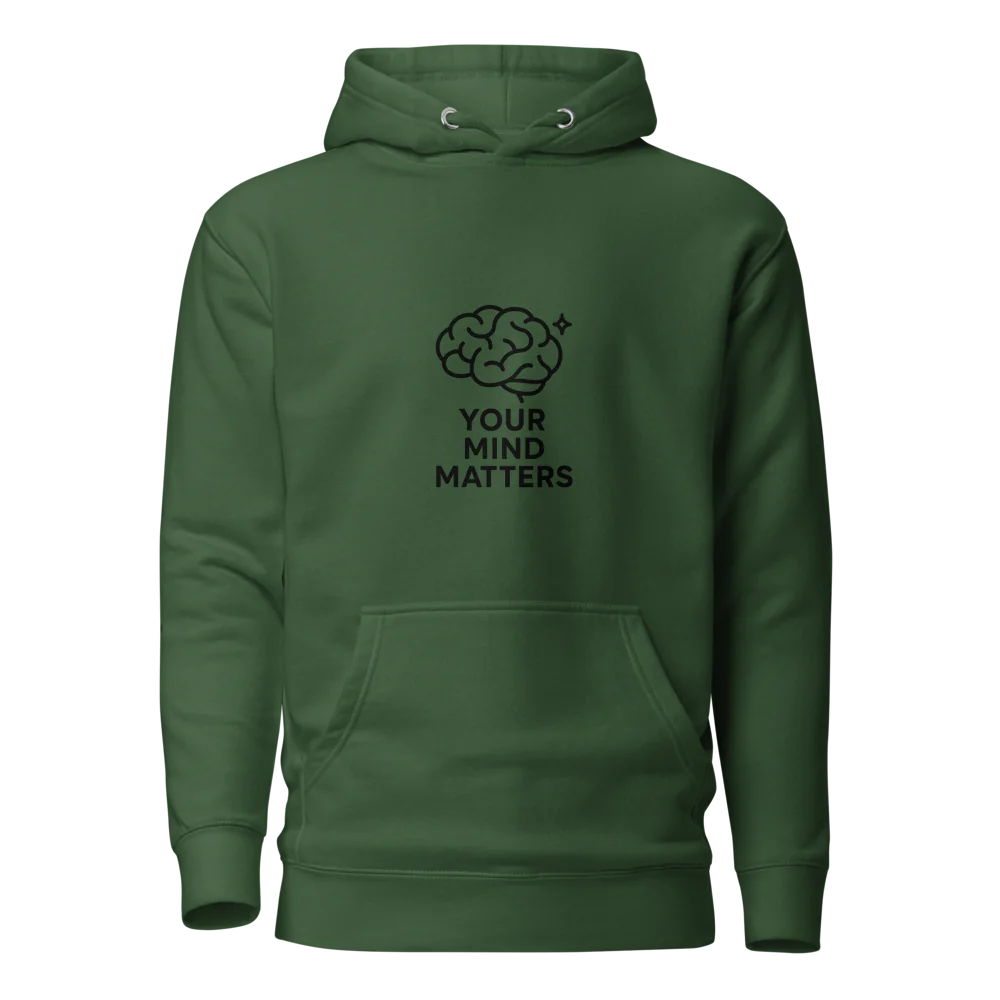 CottonBlend Unisex Pullover Hoodie