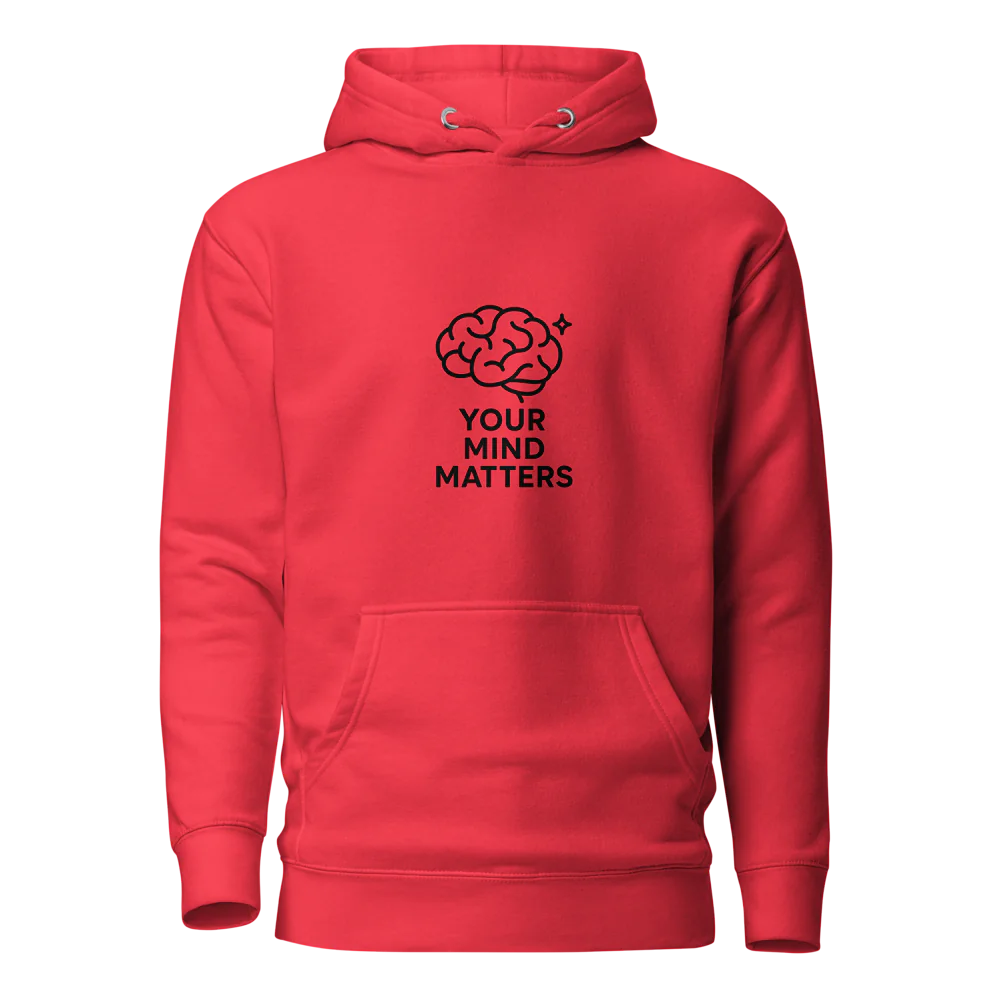 CottonBlend Unisex Pullover Hoodie