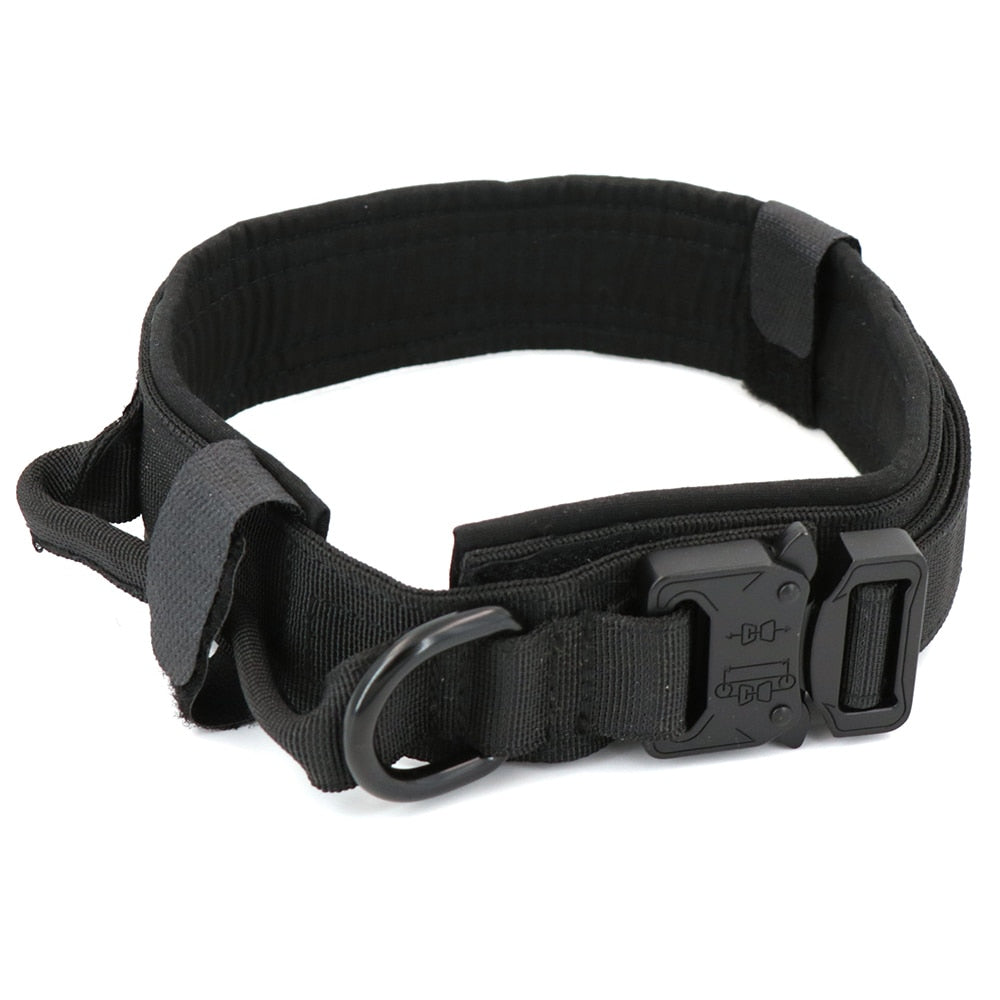 Heavy-Duty Tactical Dog Collar – Durable & Secure