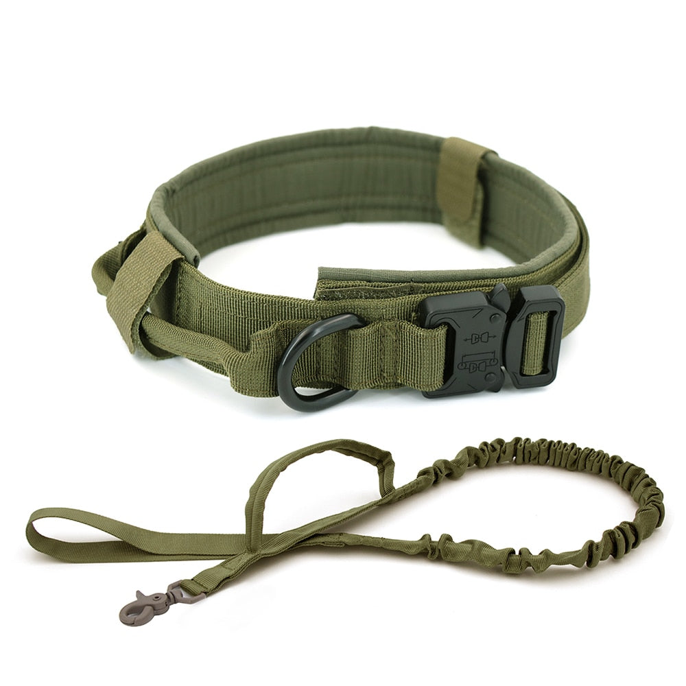 Heavy-Duty Tactical Dog Collar – Durable & Secure