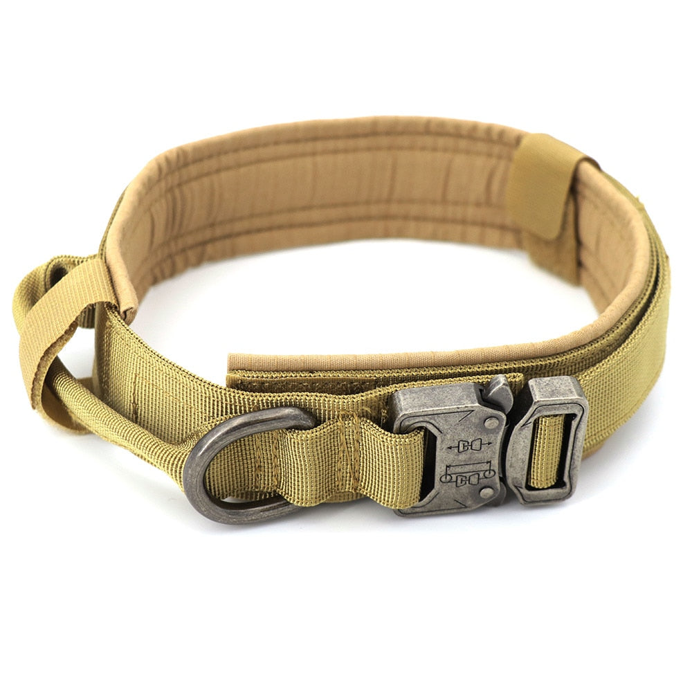 Heavy-Duty Tactical Dog Collar – Durable & Secure