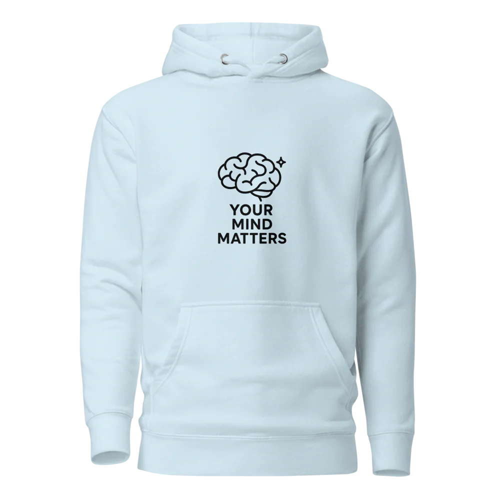 CottonBlend Unisex Pullover Hoodie