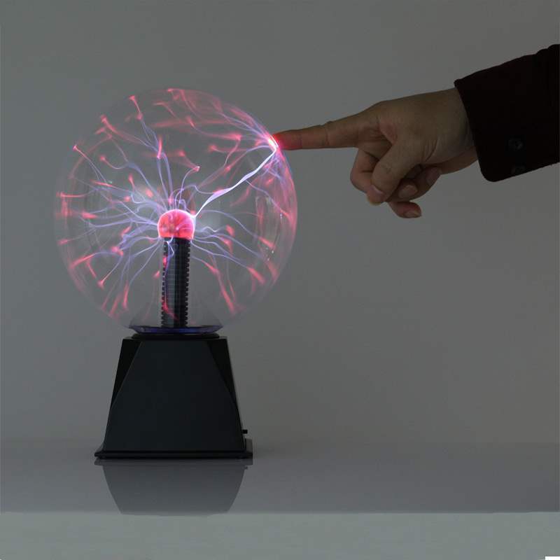 USB Voice Control Electrostatic Ball Plasma Magic Small Night Lamp
