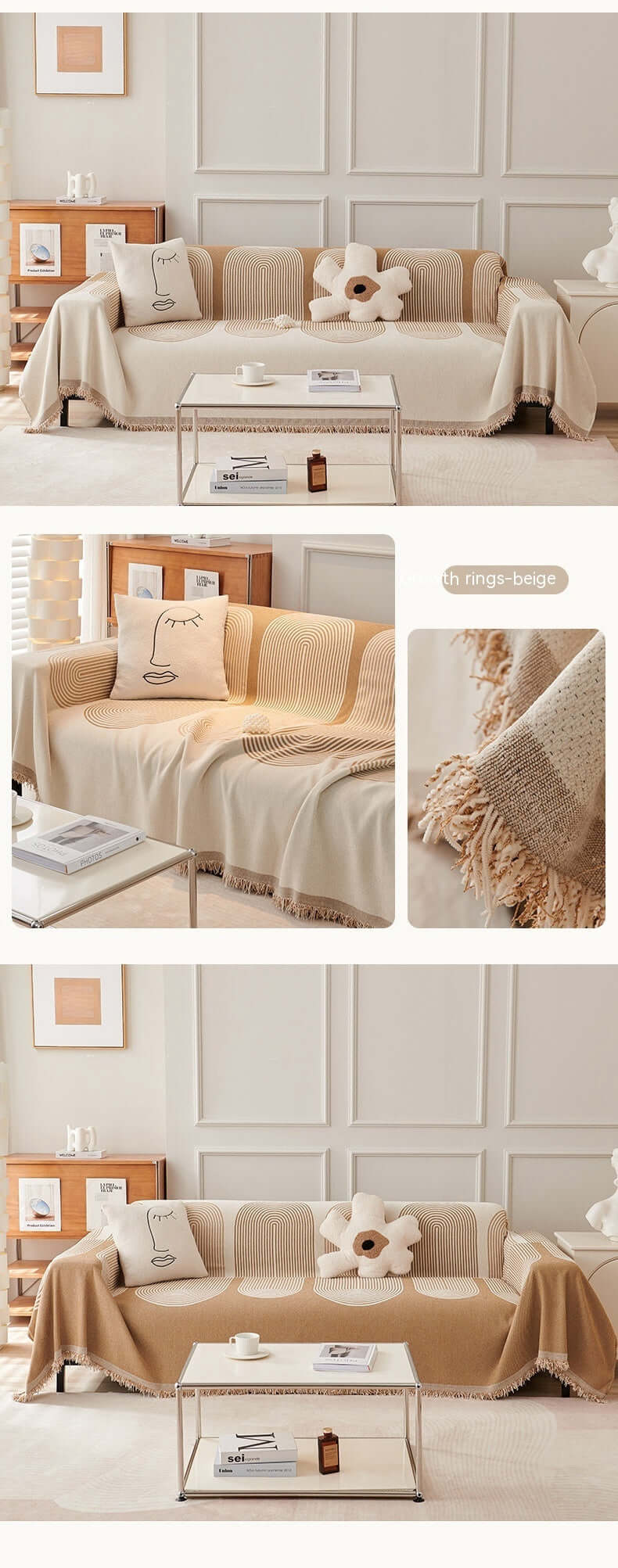 Universal Sofa Cover – Modern, Durable & Pet-Friendly