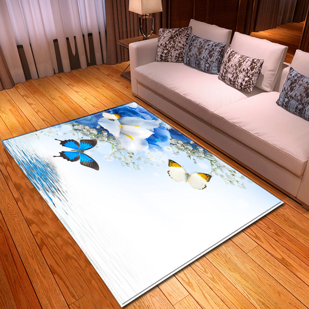 Butterfly Series Living Room Carpet Bedroom Dining Room Mat