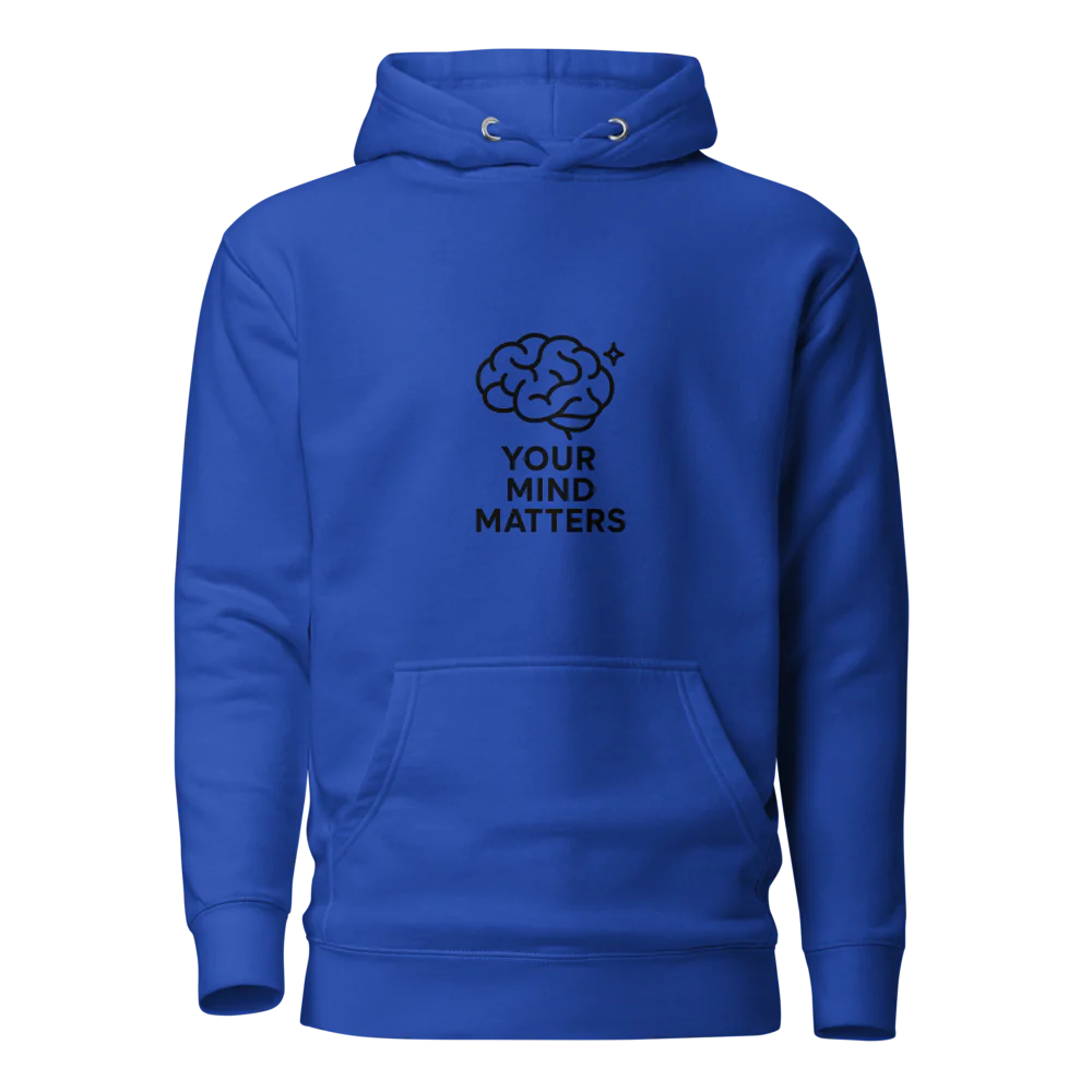 CottonBlend Unisex Pullover Hoodie