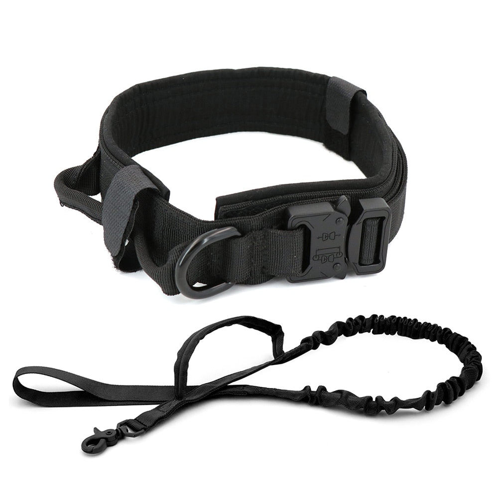 Heavy-Duty Tactical Dog Collar – Durable & Secure