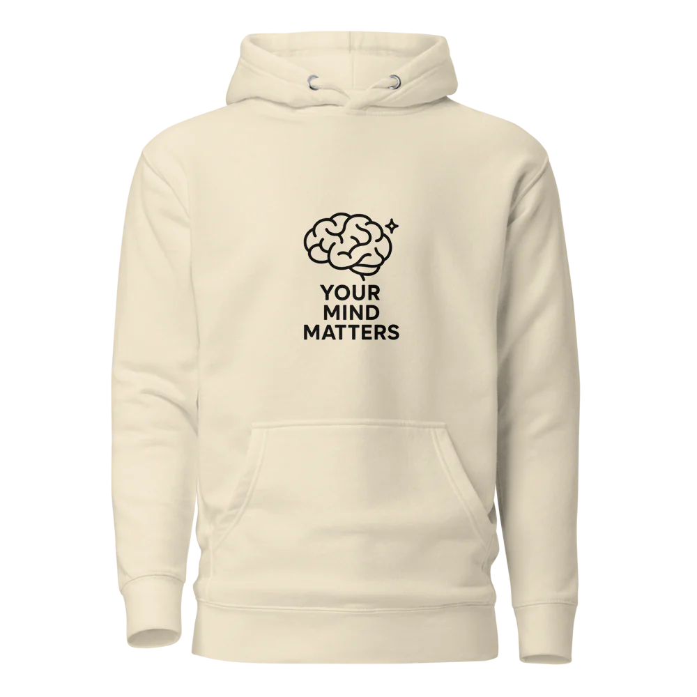 CottonBlend Unisex Pullover Hoodie
