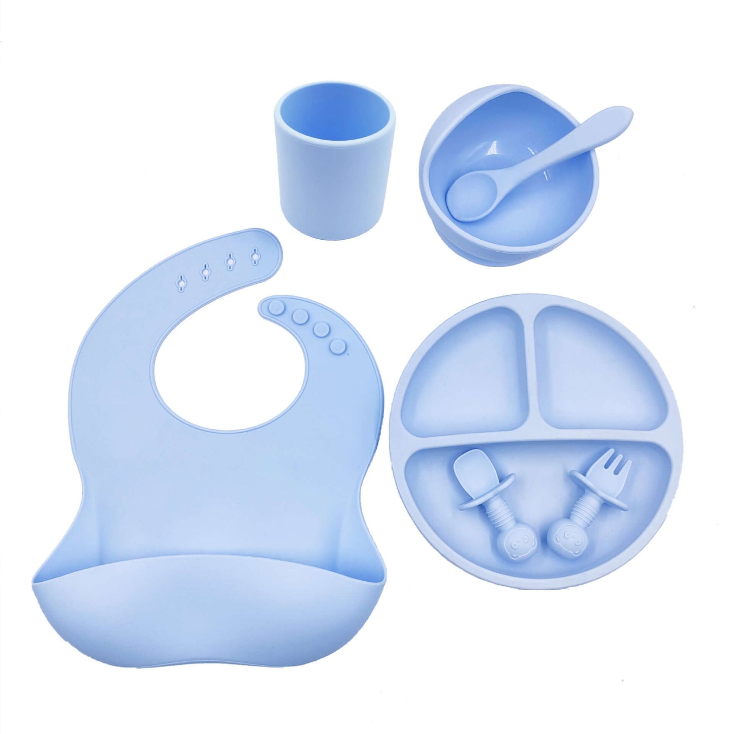 Baby Silicone Feeding Set