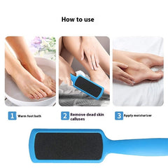 Double-sided Sandpaper Rub Foot Board Exfoliating Calluses Cutin Pumice Stone Foot File Travel Portable Foot Suit