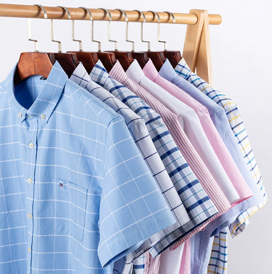 Summer New Short-Sleeved Shirt Men