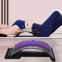 Adjustable Back Massager for Pain Relief & Posture Correction