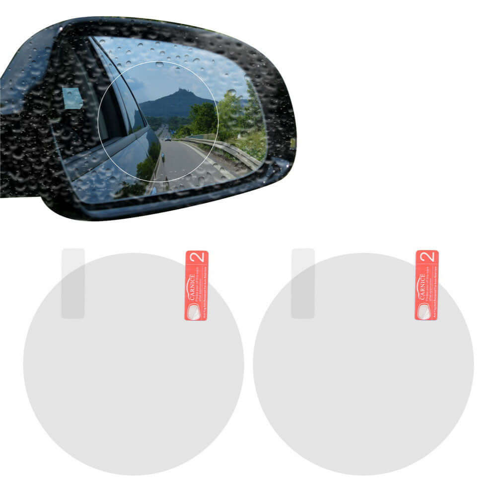 Anti-Moist Waterproof Side Mirror Stickers – Clear Vision in All Weather