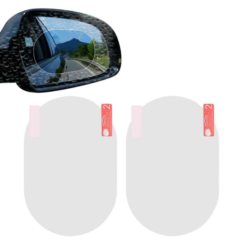 Anti-Moist Waterproof Side Mirror Stickers – Clear Vision in All Weather