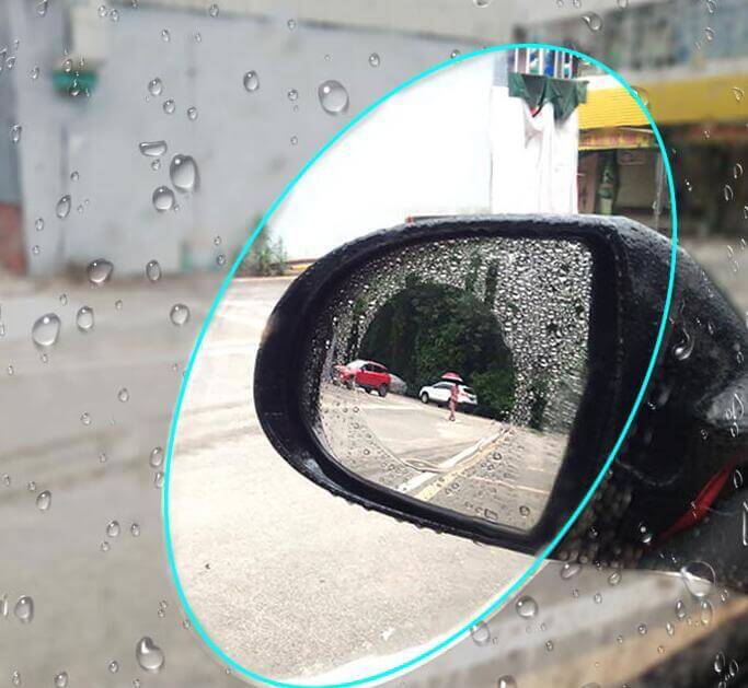 Anti-Moist Waterproof Side Mirror Stickers – Clear Vision in All Weather
