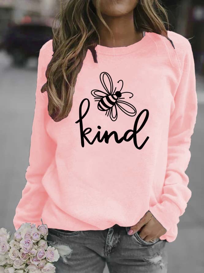 Stand-alone Women's Blank Floral Round Neck Sweater