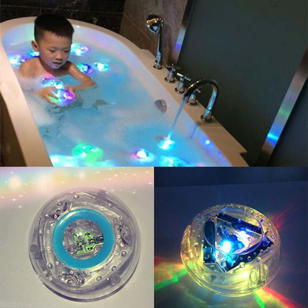 Colorful Floating LED Bath Light – Waterproof & Fun