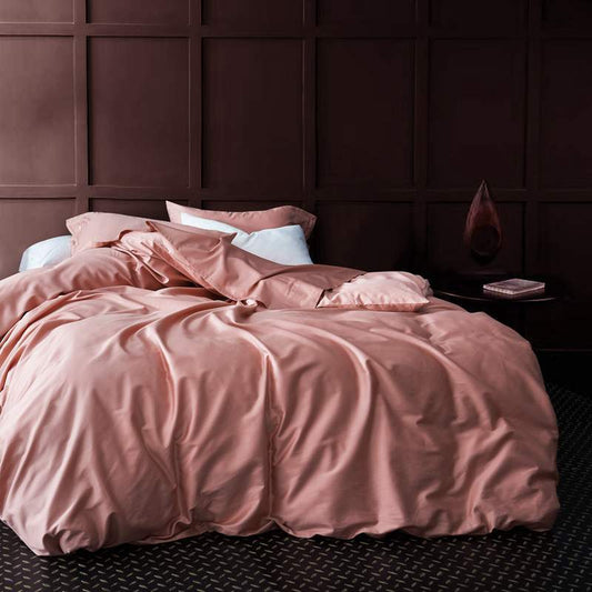 Luxury Cotton Four-Piece Bed Sheet Set
