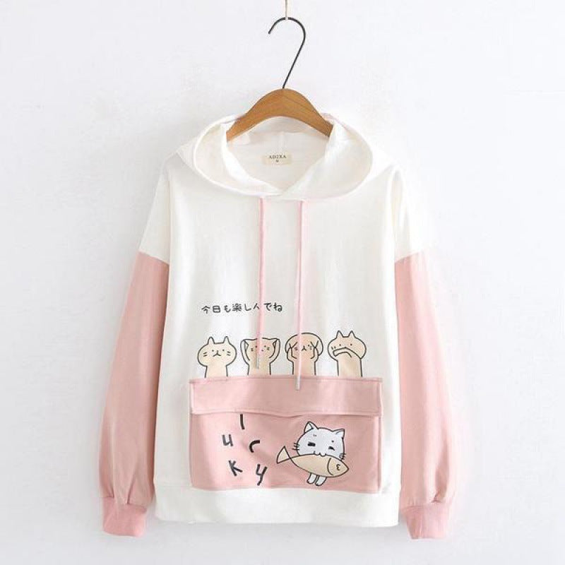 Girl loose Korean cute casual suit