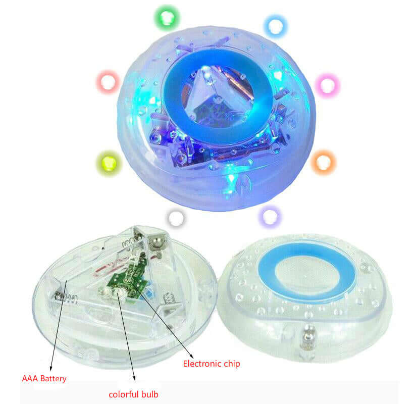 Colorful Floating LED Bath Light – Waterproof & Fun