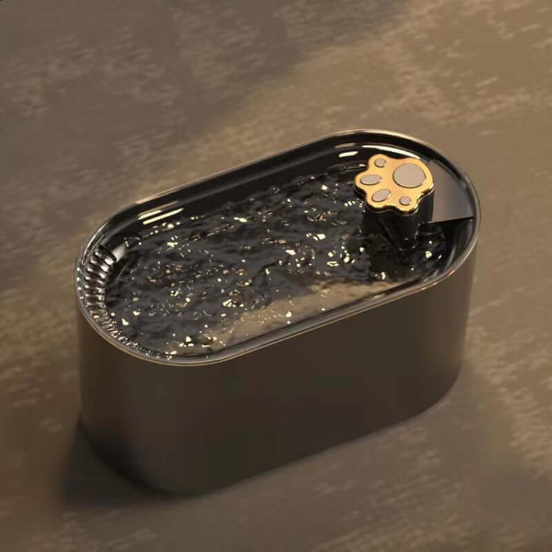 3L Ultra-Quiet Pet Water Fountain with LED & Triple Filtration
