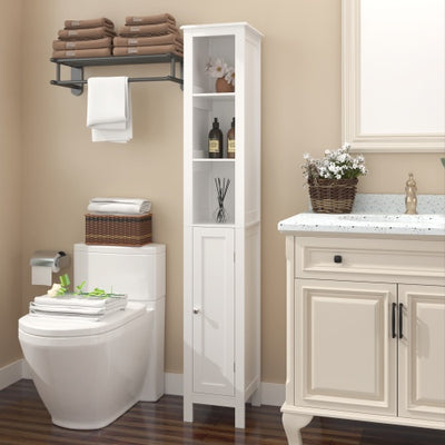 66.92 Inch Tall Bathroom Storage Cabinet