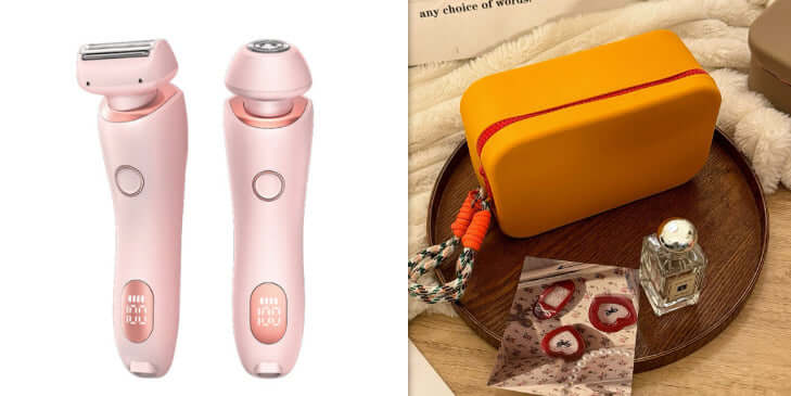 2-in-1 USB Rechargeable Hair Removal Epilator & Trimmer