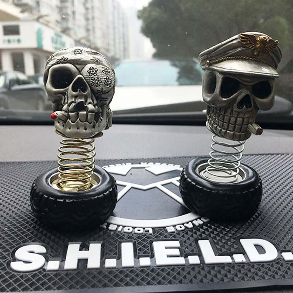 Car Skull Ornament – Spooky & Stylish Interior Decoration