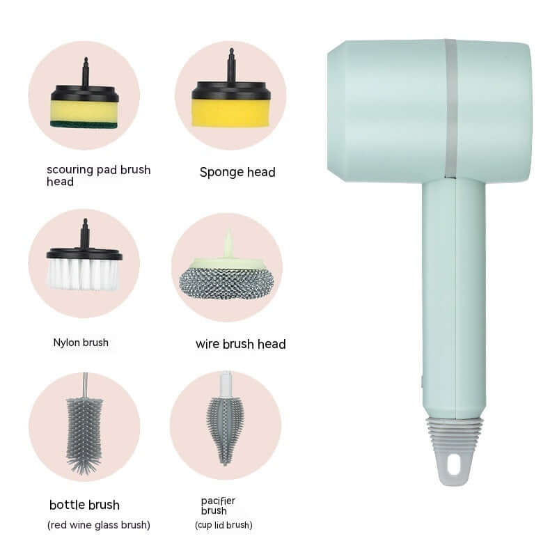 Electric Cleaning Brush – Rechargeable Power Scrubber