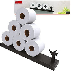 Wall-mounted Toilet Paper Holder Can Be Placed Roll Stand