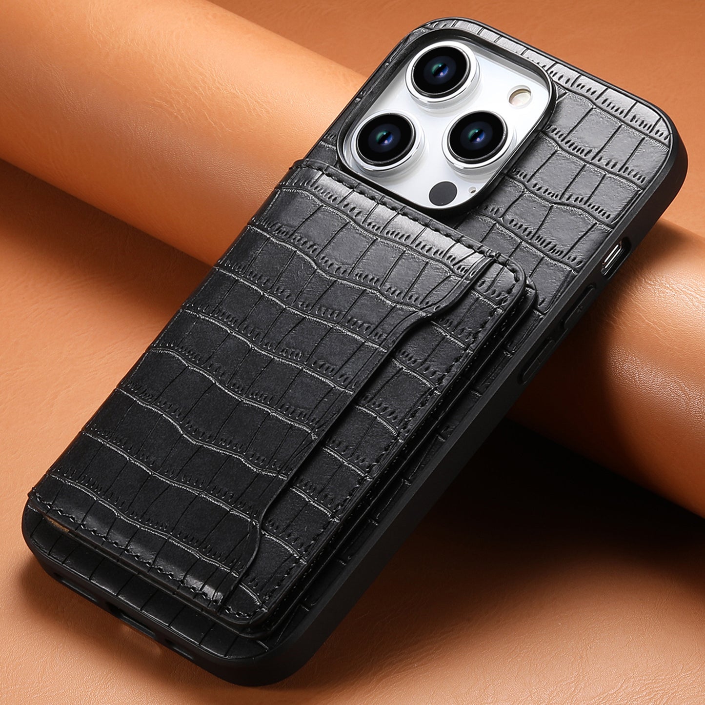 Premium Leather Card Holder Phone Case
