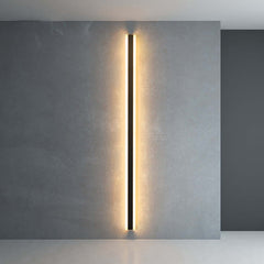 Minimalist long led wall lamp