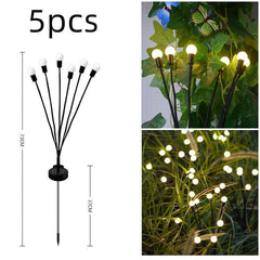 LED Pneumatic Firefly Ground Plug-in Lamp