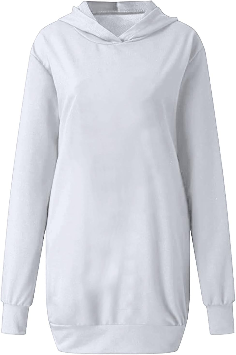 Sweatshirt Dress Women 2025 Fall Fashion Hooded Sweatshirts Casual Long Sleeve Pullover Hoodie Dress with Pockets