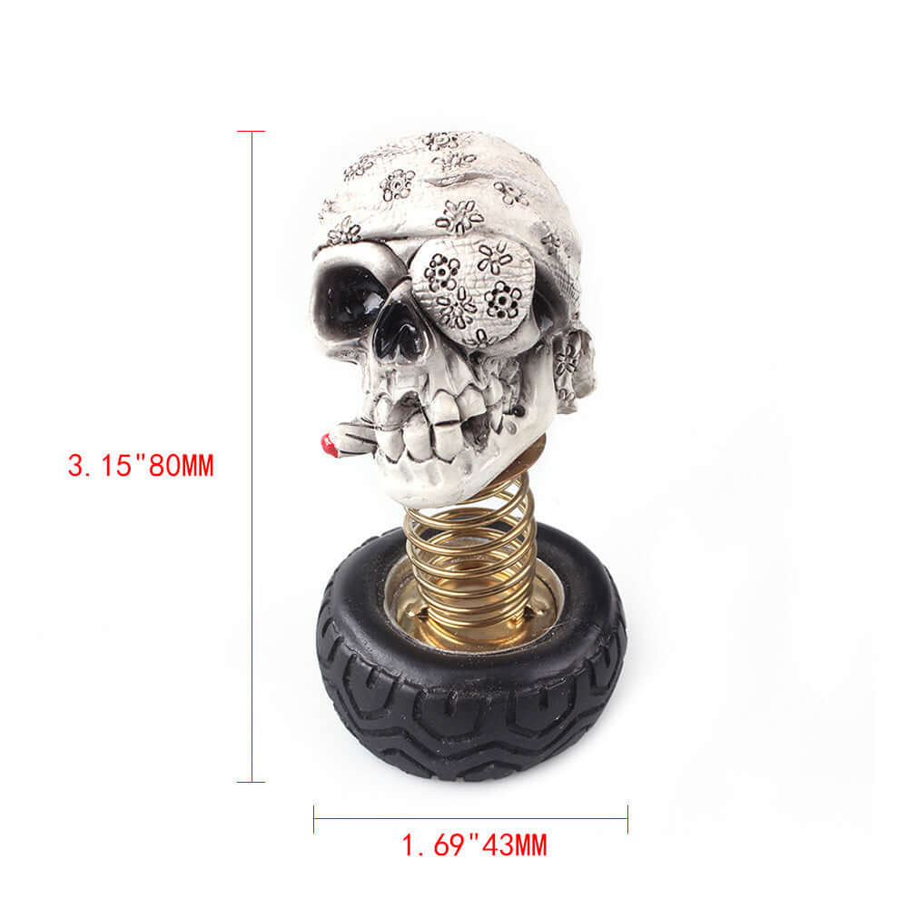 Car Skull Ornament – Spooky & Stylish Interior Decoration
