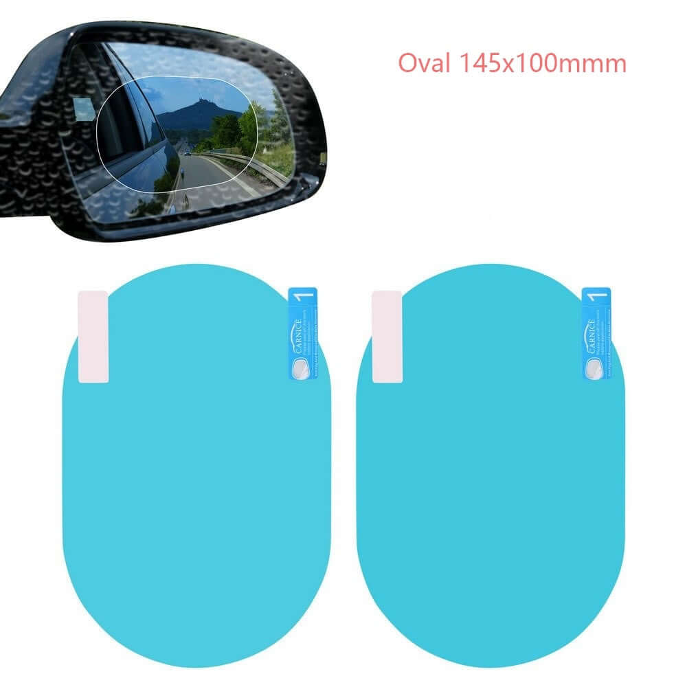 Anti-Moist Waterproof Side Mirror Stickers – Clear Vision in All Weather