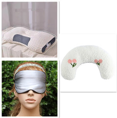 3D Knitted Cotton Pillow Sleep Aid