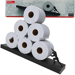 Wall-mounted Toilet Paper Holder Can Be Placed Roll Stand