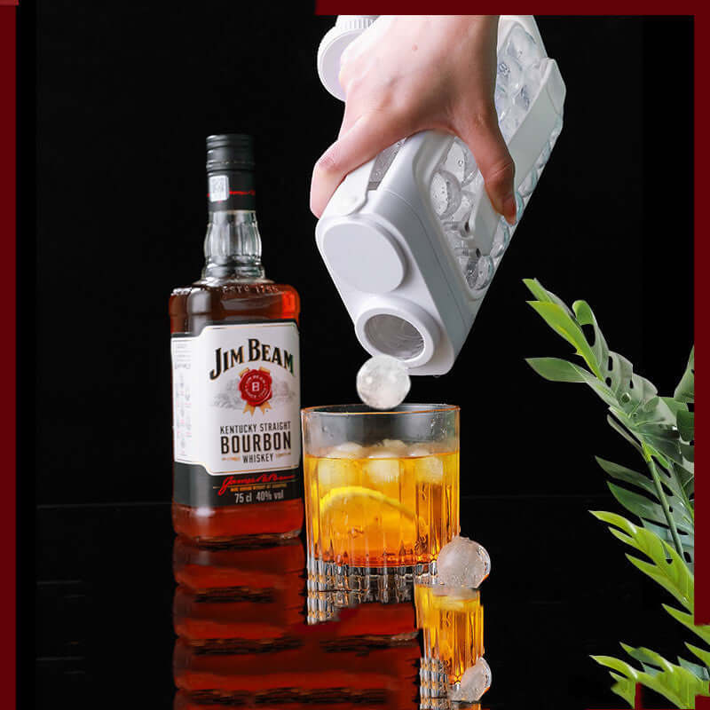 2-in-1 Portable Ice Ball Maker & Water Bottle