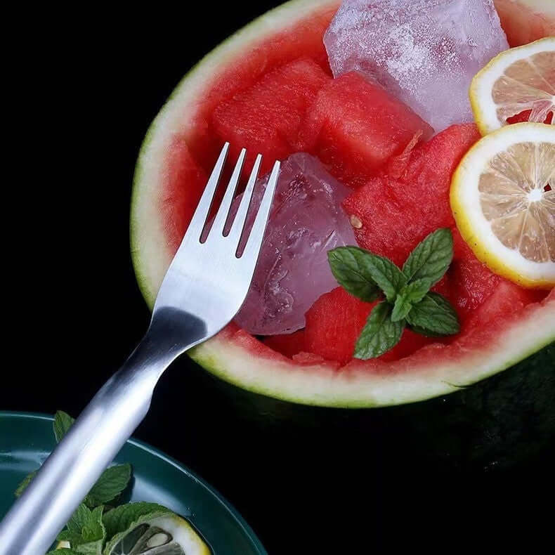2-in-1 Stainless Steel Watermelon Slicer & Fork Tool