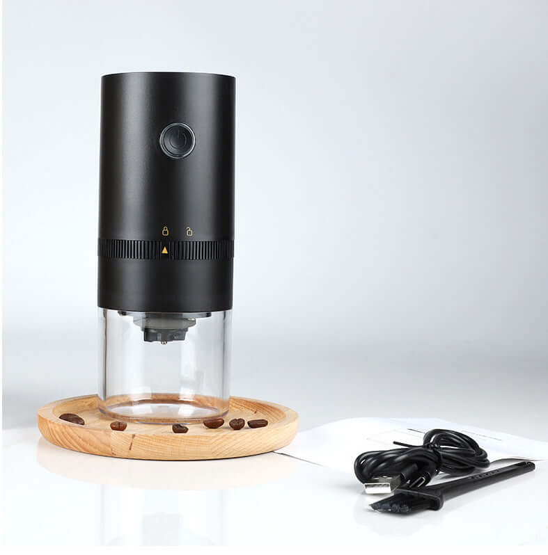 Portable Electric Coffee Grinder - USB-C, Ceramic Core
