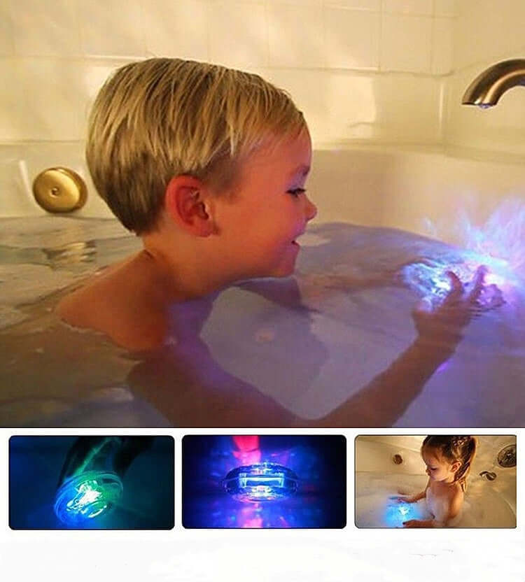 Colorful Floating LED Bath Light – Waterproof & Fun